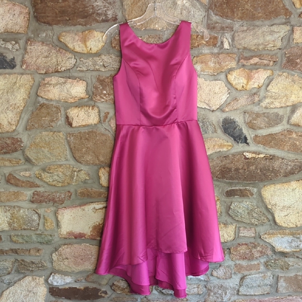 JJs House Elegant Pink Sleeveless Dress
